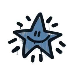 Sealed Graffiti | Shining Star (Monarch Blue)