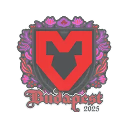 Sticker | MOUZ | Budapest 2025