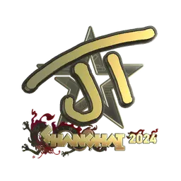 Sticker | JT (Gold) | Shanghai 2024