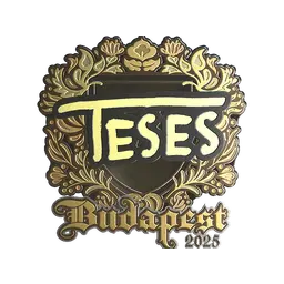 Sticker | TeSeS (Gold) | Budapest 2025