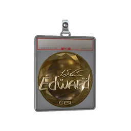 Sticker Slab | Edward (Gold) | Katowice 2019
