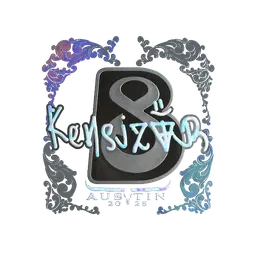 Sticker | kensizor (Holo) | Austin 2025