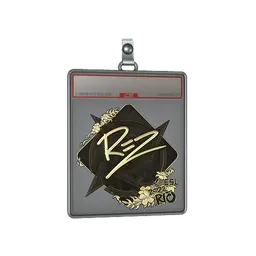 Sticker Slab | REZ (Gold) | Rio 2022