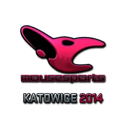 Sticker | mousesports (Foil) | Katowice 2014