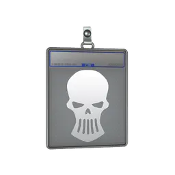 Sticker Slab | Silver Skulls