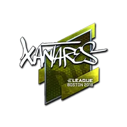 Sticker | XANTARES (Foil) | Boston 2018