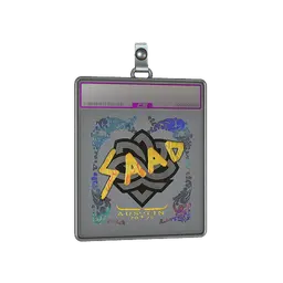 Sticker Slab | saadzin (Holo) | Austin 2025