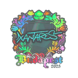 Sticker | XANTARES (Holo) | Budapest 2025