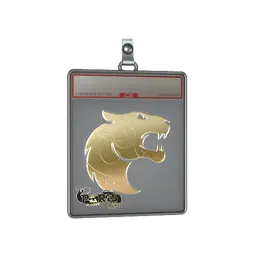 Sticker Slab | FURIA (Gold) | Paris 2023