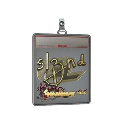 Sticker Slab | sl3nd (Gold) | Shanghai 2024