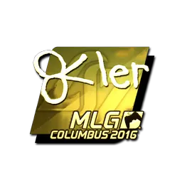 Sticker | reltuC (Gold) | MLG Columbus 2016