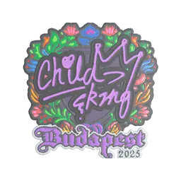 Sticker | ChildKing (Embroidered) | Budapest 2025