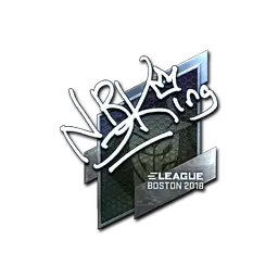 Sticker | NBK- (Foil) | Boston 2018