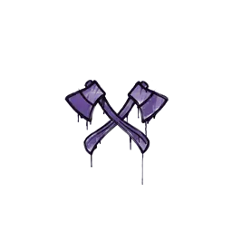 Sealed Graffiti | X-Axes (Monster Purple)