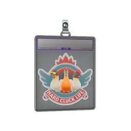 Sticker Slab | Hard Cluck Life (Holo)