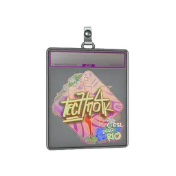 Sticker Slab | Techno4K (Holo) | Rio 2022