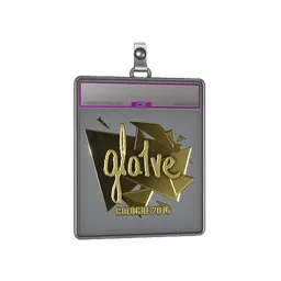 Sticker Slab | gla1ve (Gold) | Cologne 2016