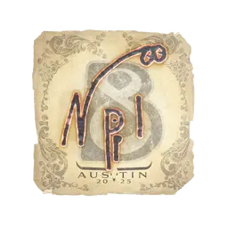 Sticker | npl | Austin 2025