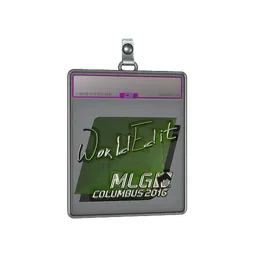 Sticker Slab | WorldEdit (Foil) | MLG Columbus 2016