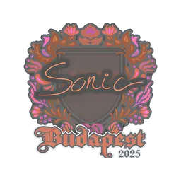 Sticker | Sonic | Budapest 2025
