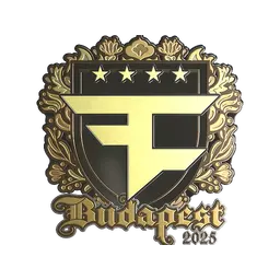 Sticker | FaZe Clan (Gold) | Budapest 2025