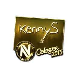 Sticker | kennyS (Gold) | Cologne 2015