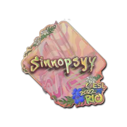 Sticker | sinnopsyy (Holo) | Rio 2022