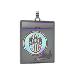 Sticker Slab | BIG (Holo) | Stockholm 2021