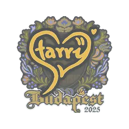 Sticker | Starry | Budapest 2025
