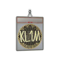 Sticker Slab | kl1m (Gold) | Cologne 2026