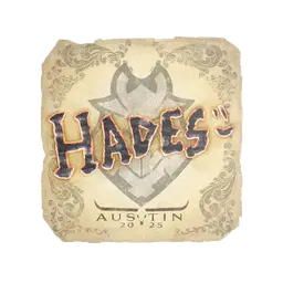 Sticker | hades | Austin 2025