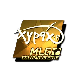 Sticker | Xyp9x (Gold) | MLG Columbus 2016