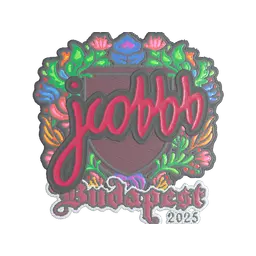 Sticker | jcobbb (Embroidered) | Budapest 2025