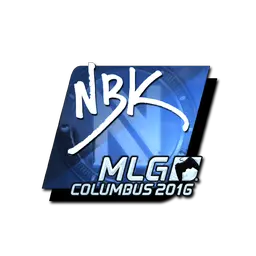 Sticker | NBK- (Foil) | MLG Columbus 2016