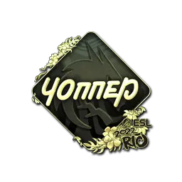 Sticker | chopper (Gold) | Rio 2022