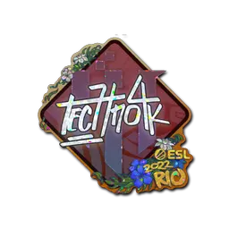 Sticker | Techno4K (Glitter) | Rio 2022
