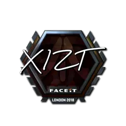 Sticker | Xizt (Foil) | London 2018