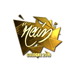 Sticker | rain (Gold) | Cologne 2016