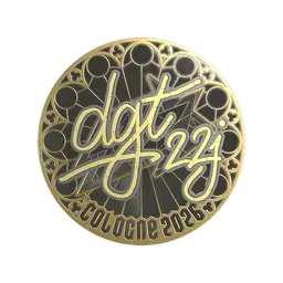 Sticker | dgt (Gold) | Cologne 2026