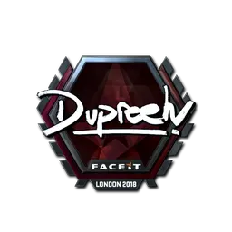 Sticker | dupreeh (Foil) | London 2018