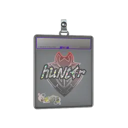 Sticker Slab | huNter- (Glitter) | Paris 2023