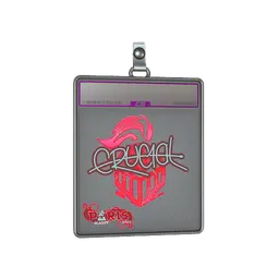 Sticker Slab | CRUC1AL (Holo) | Paris 2023