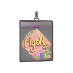 Sticker Slab | rigoN (Holo) | Rio 2022