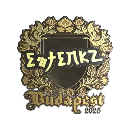 Sticker | ewjerkz (Gold) | Budapest 2025