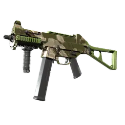 UMP-45 | Green Swirl