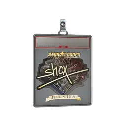 Sticker Slab | shox (Gold) | Berlin 2019