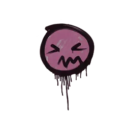 Sealed Graffiti | Grimace (Princess Pink)