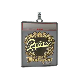 Sticker Slab | Spinx (Gold) | Budapest 2025