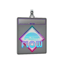 Sticker Slab | Cotton Candy Flow (Holo)