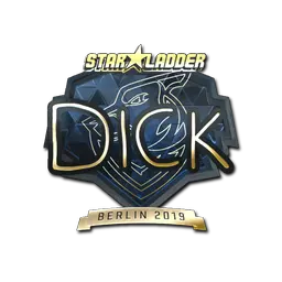 Sticker | DickStacy (Gold) | Berlin 2019